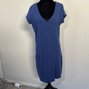 Horny Toad Blue Midi Dress